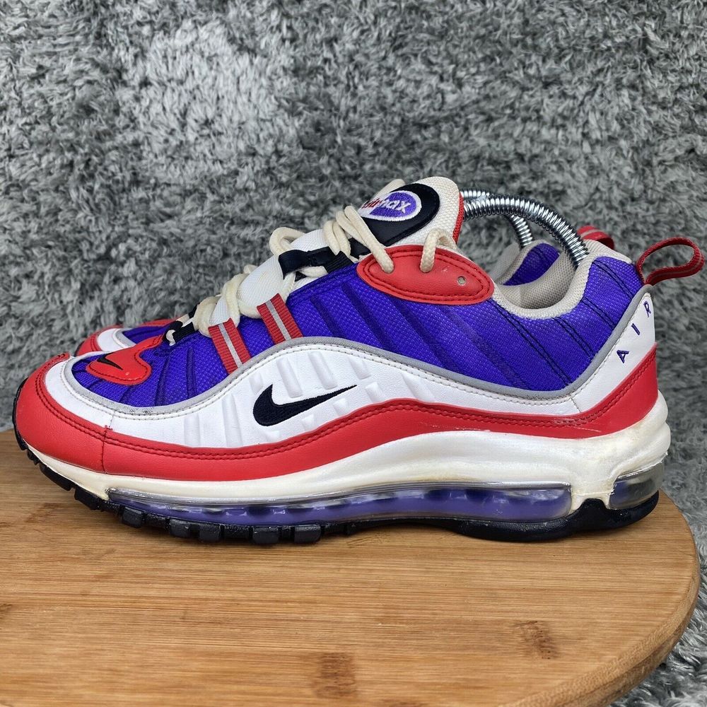 Nike Air Max 98 Shoes AH6799-501 Multicolor Casual Sneakers Women's Size 8.5